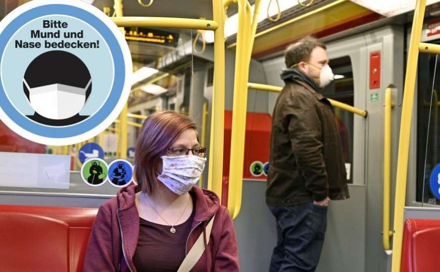 Beč: Obavezna maska u javnom prijevozu efikasna zaštita